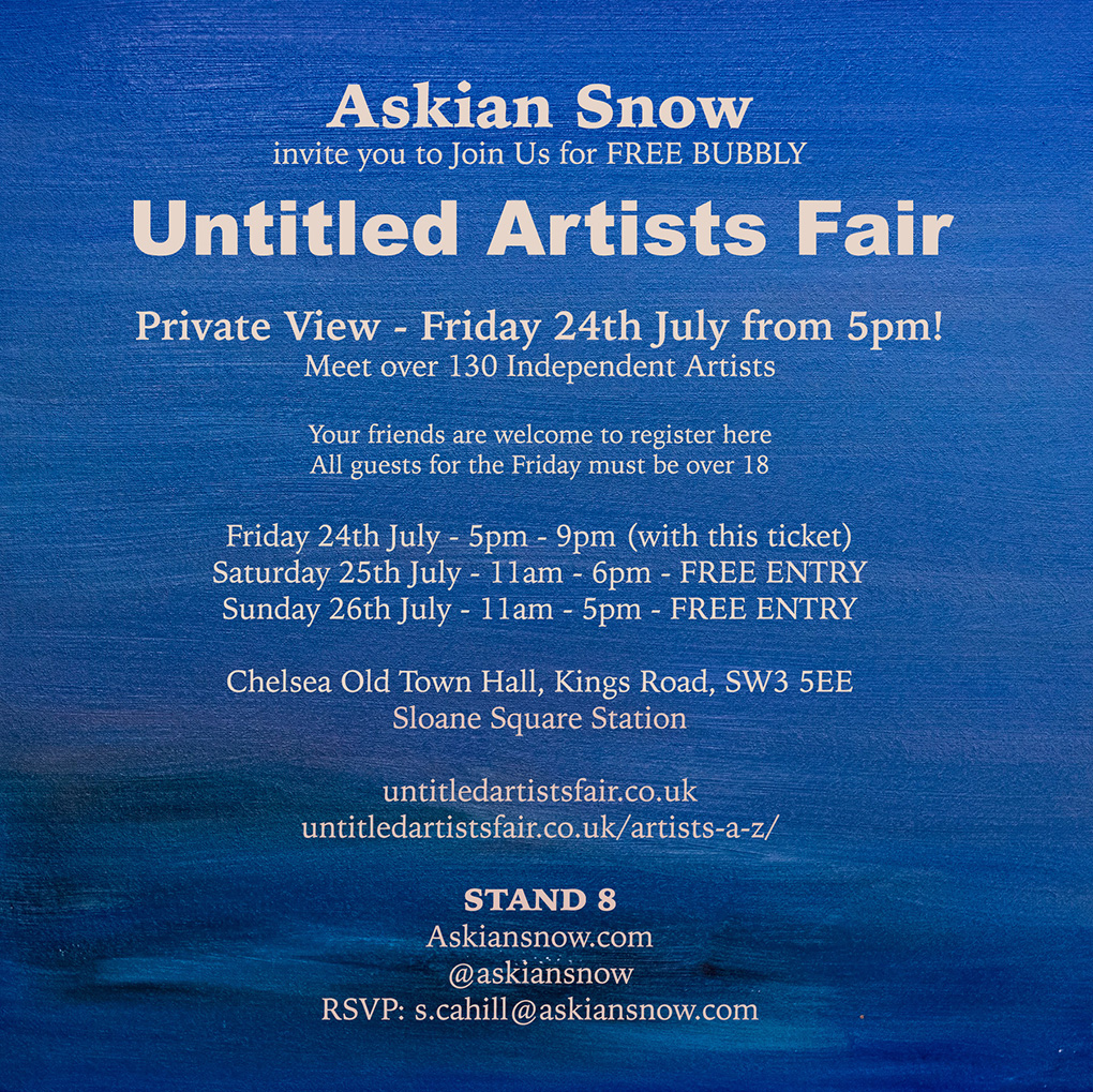 Untitled Artists Fair — Private View Invitation
